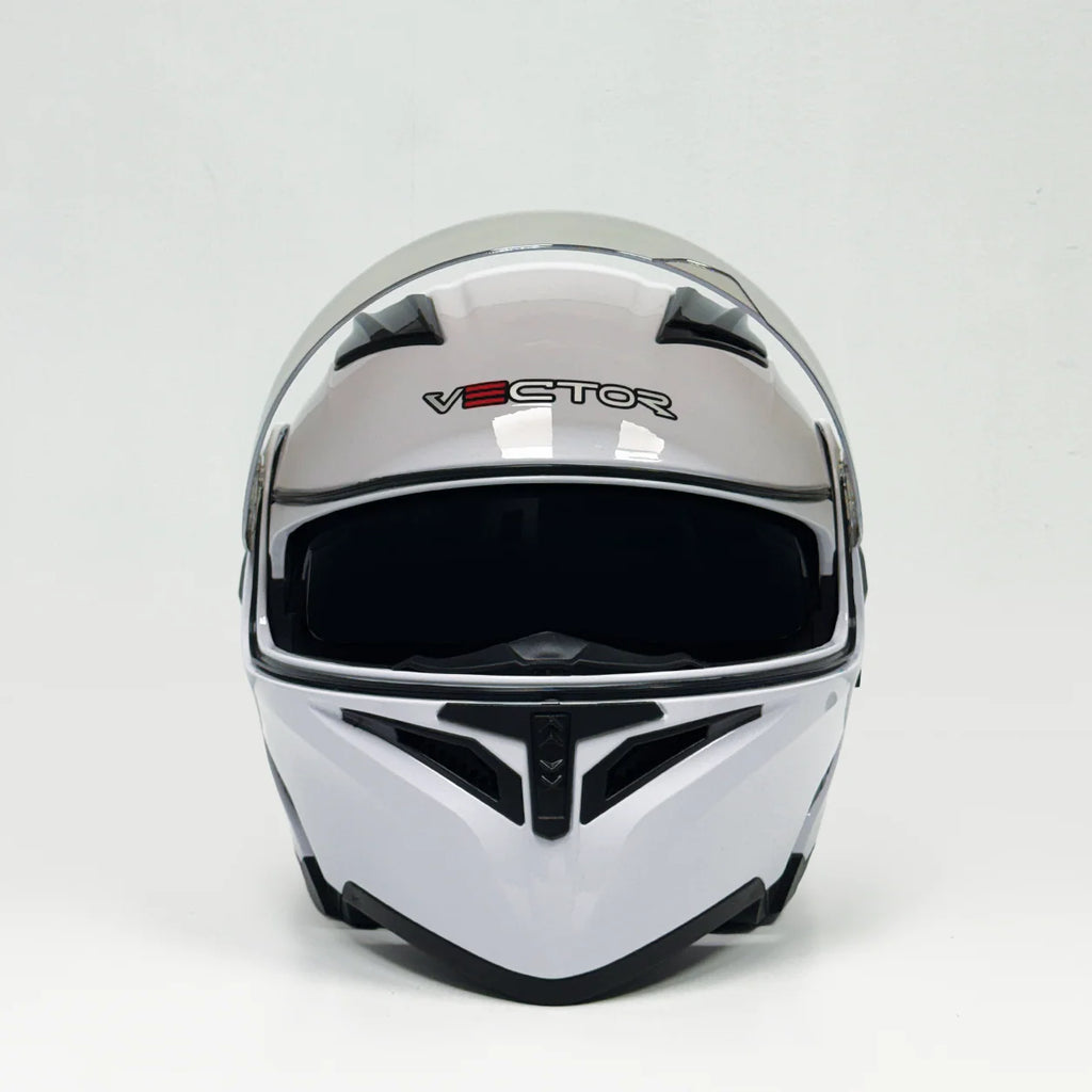 Vector Flip up Helmet VT-254 prime white