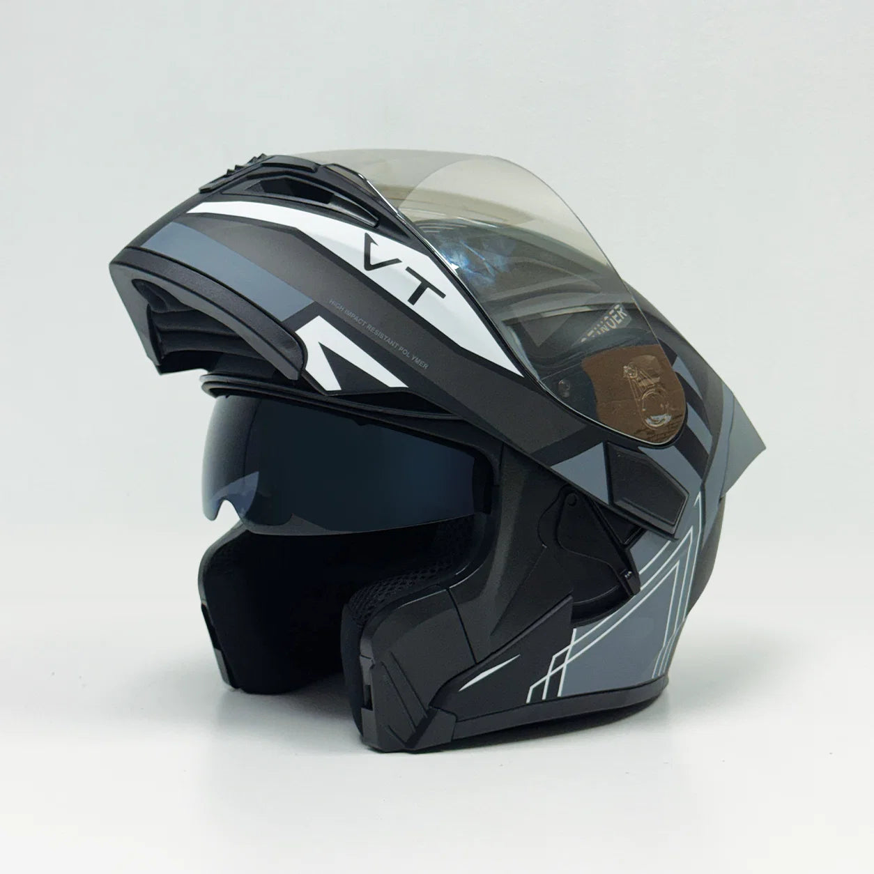Vector Flip up Helmet VT-254 prime grey