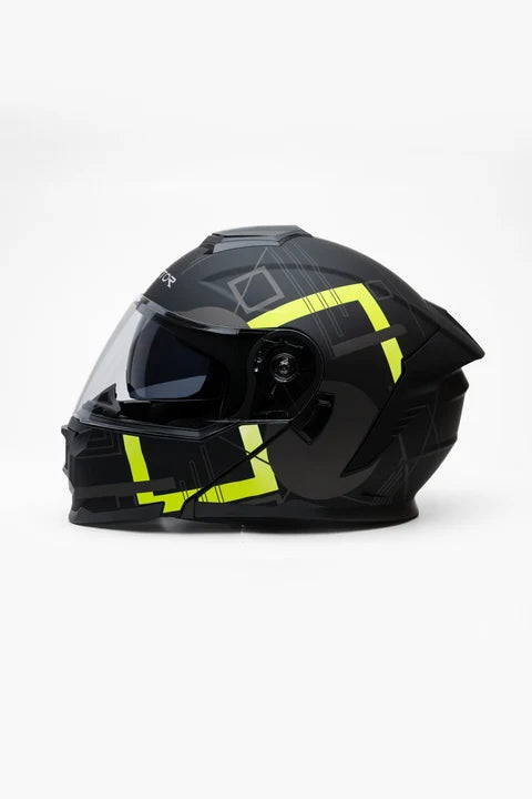 Vector Flip up Helmet VT-265 Vortex Yellow