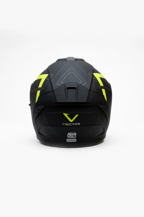 Vector Flip up Helmet VT-265 Vortex Yellow