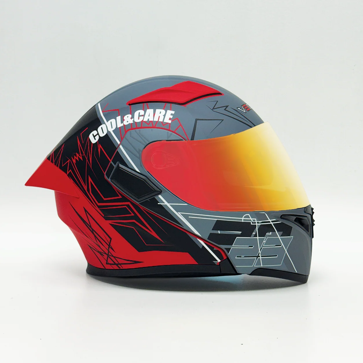 Vector Flip up Helmet Vt -254 Prime Fury