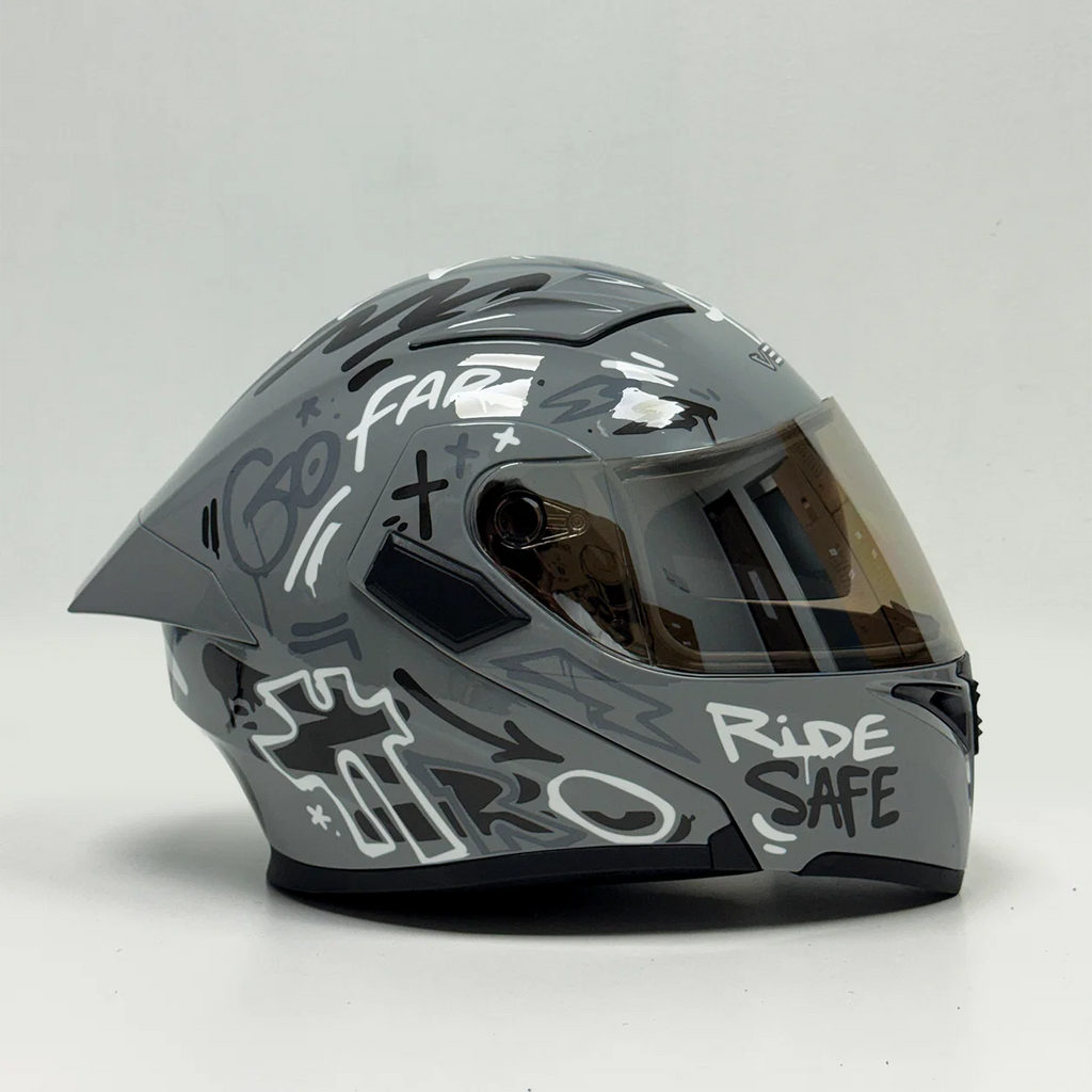 Vector Flip up Helmet VT-254 Prime sleek